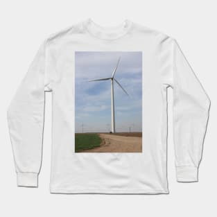 Giant Windmills in the SKY Long Sleeve T-Shirt